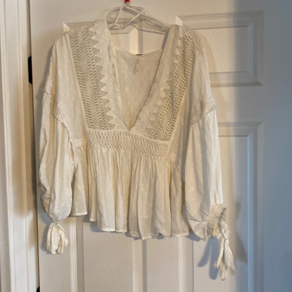 Free people blouse size large